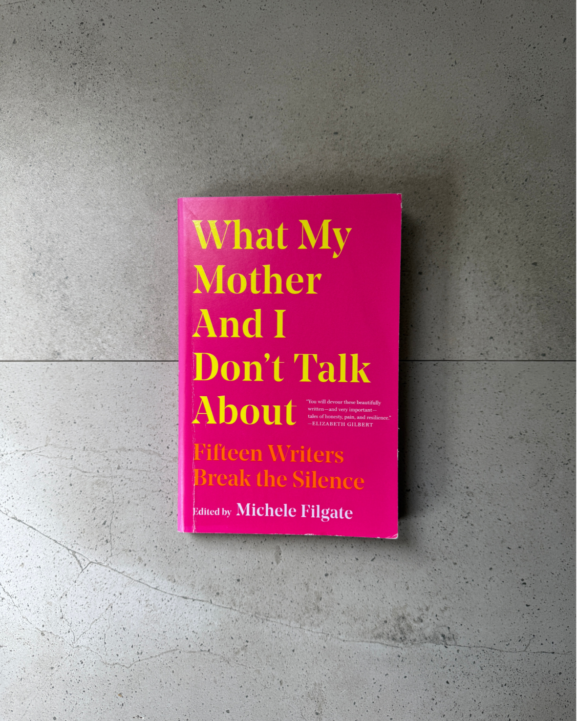 What My Mother And I Don't Talk About - Michele Filgate