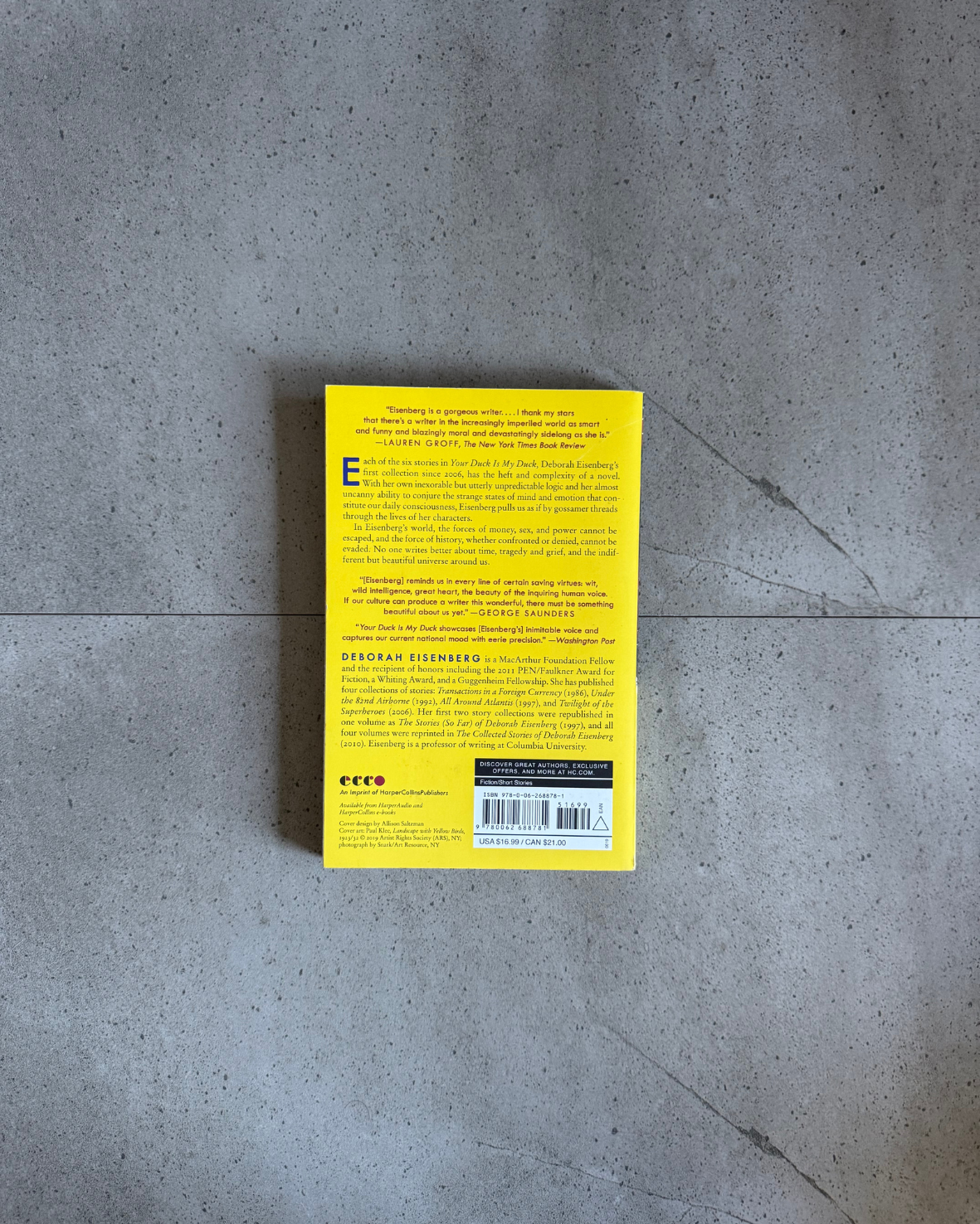 Your Duck is My Duck - Deborah Eisenberg