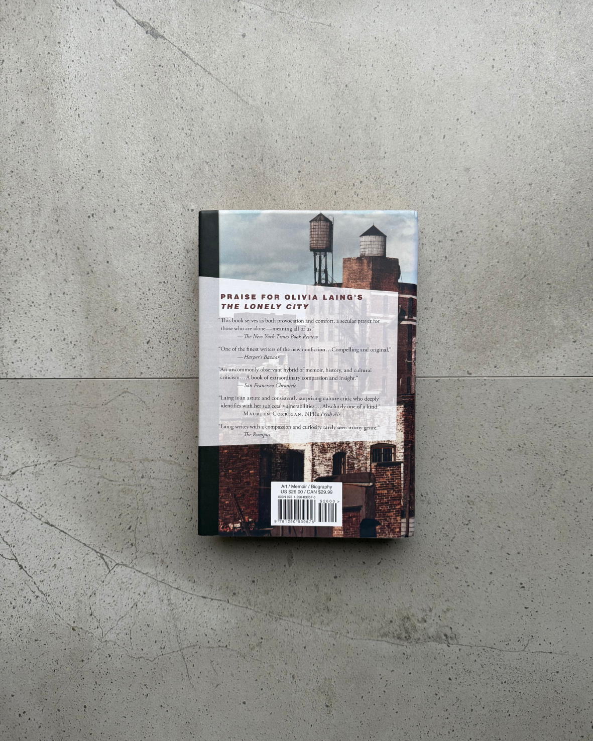 The Lonely City/ Adventures In The Art of Being Alone - Olivia Laing