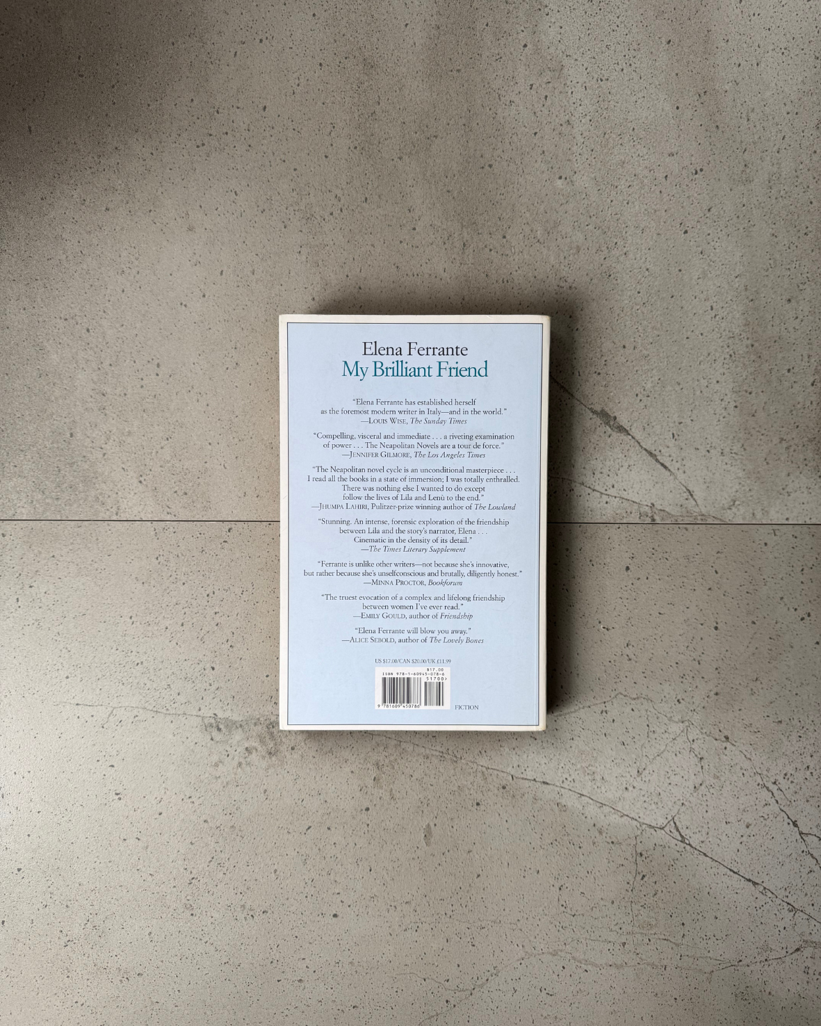 My Brilliant Friend - Elena Ferrante