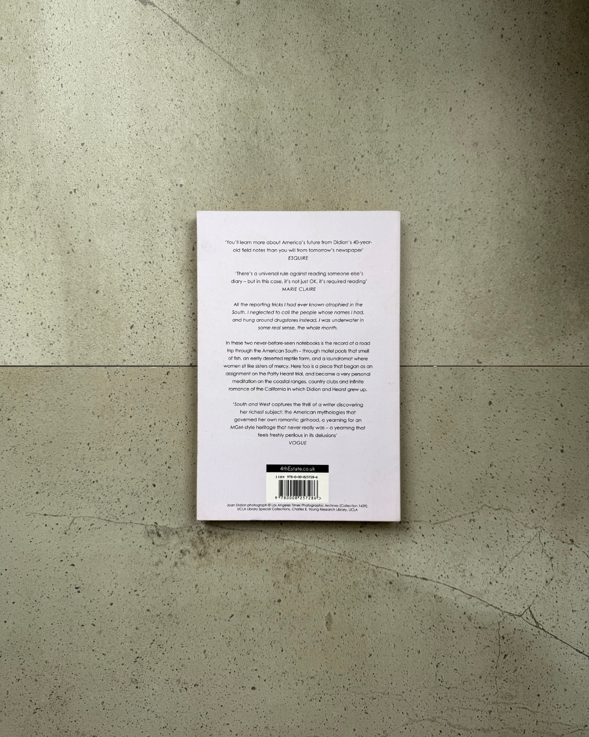 South And West - Joan Didion