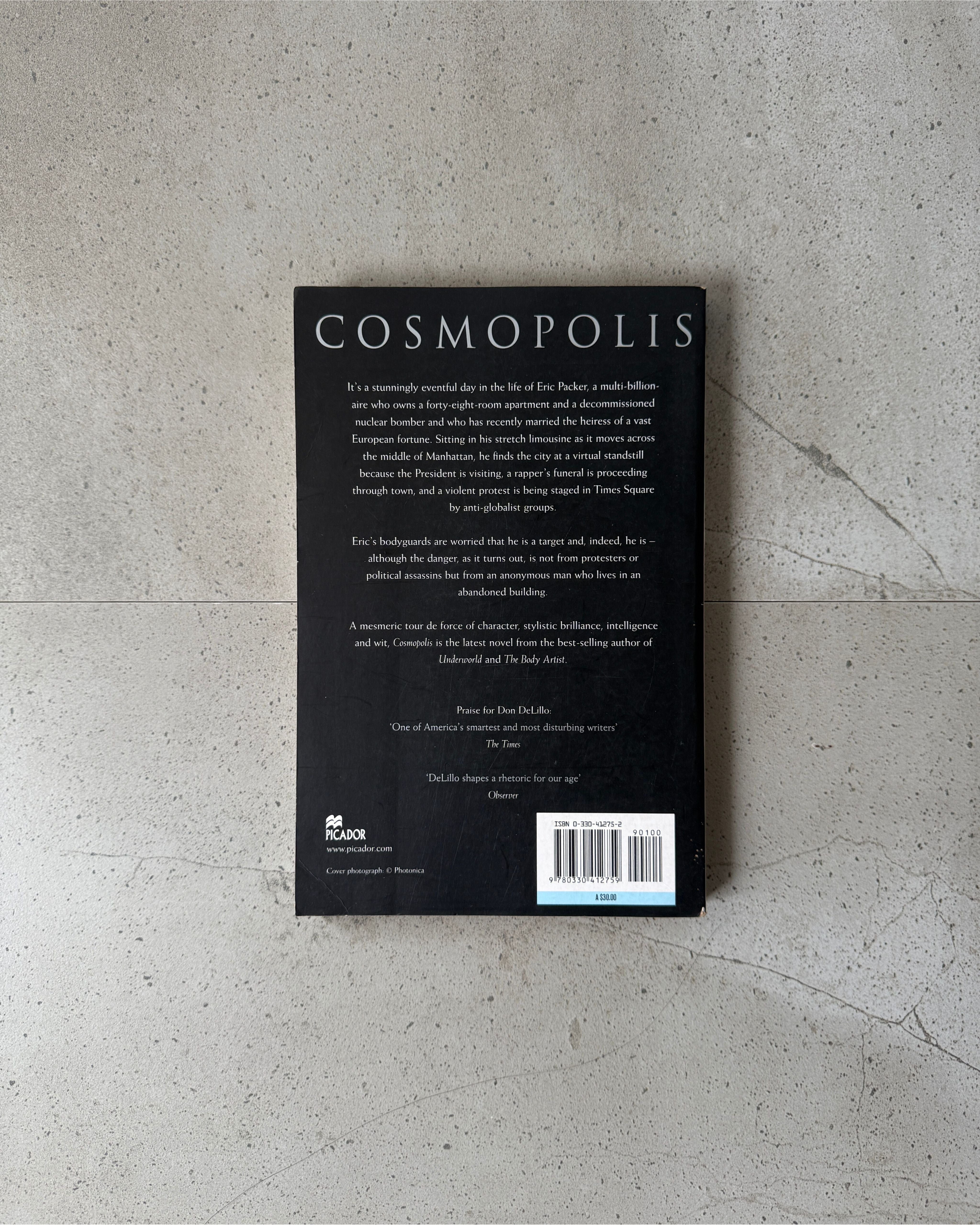 Cosmopolis - Don DeLillo