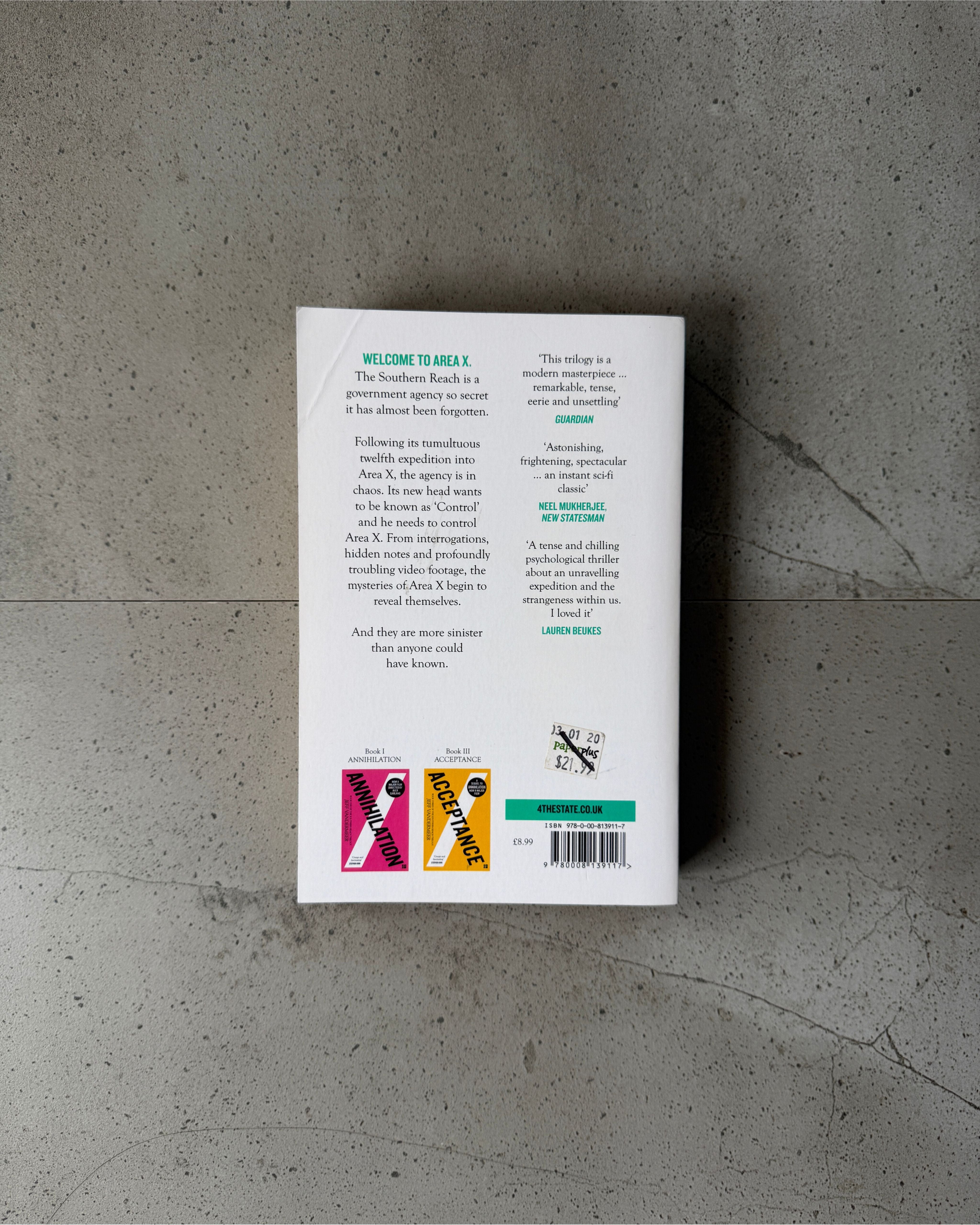 Authority - Jeff Vandermeer