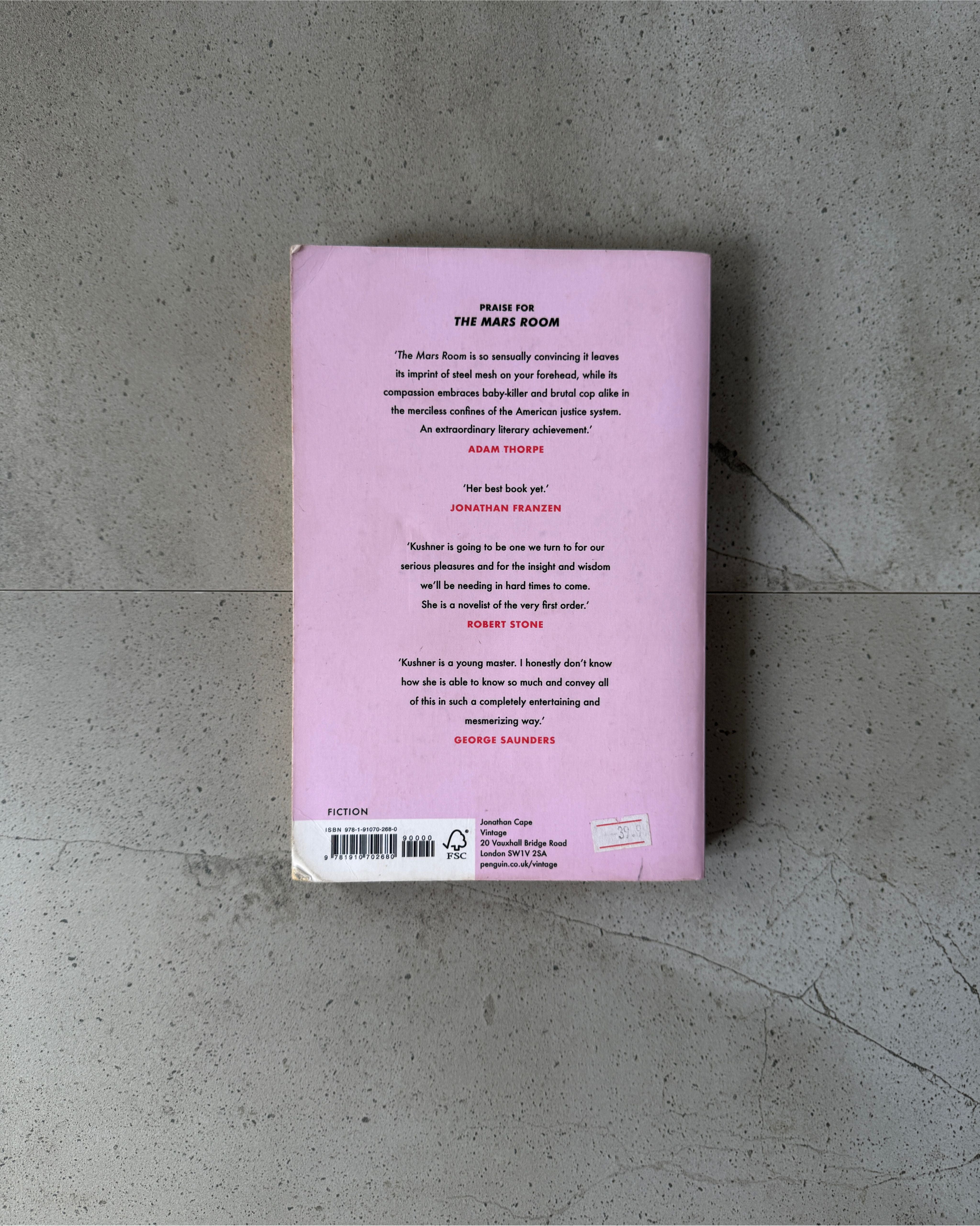 The Mars Room - Rachel Kushner