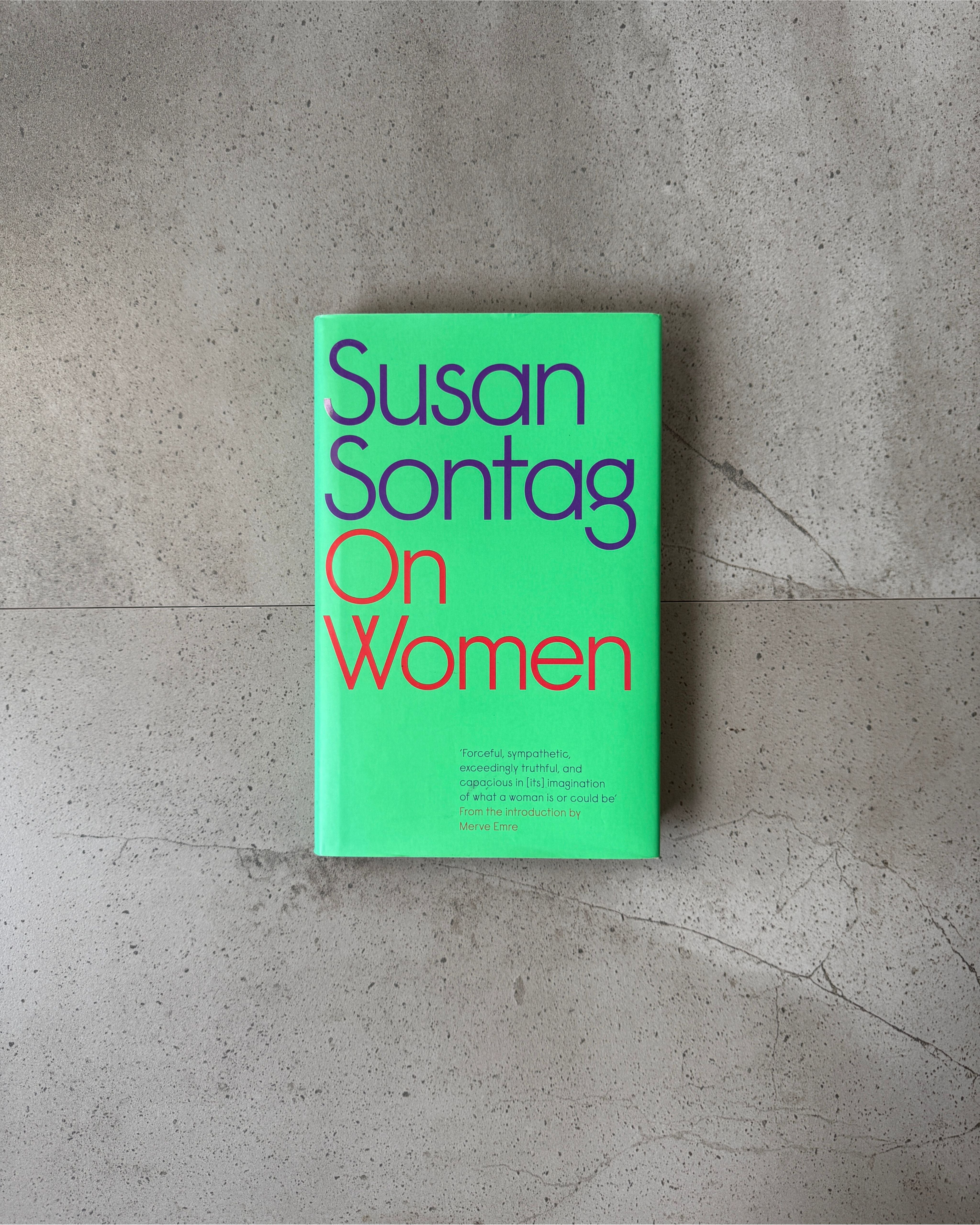 On Women - Susan Sontag