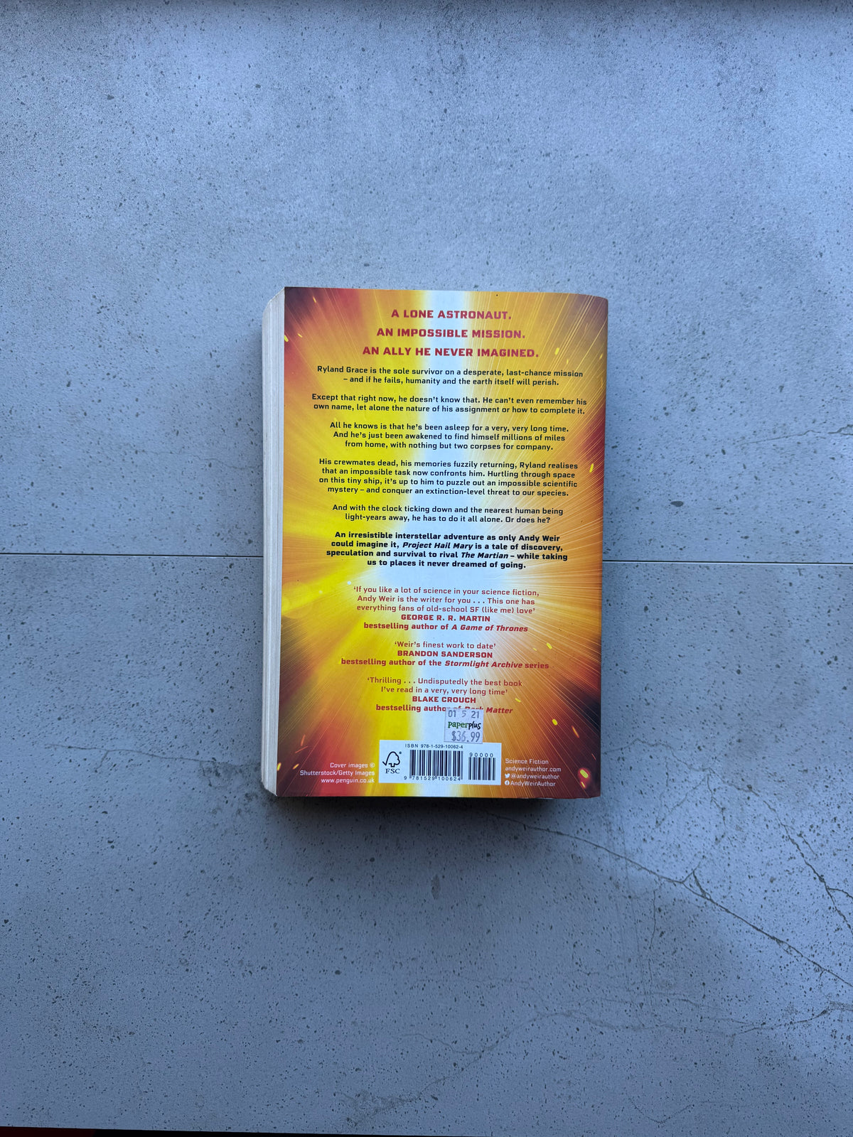 Project Hail Mary - Andy Weir
