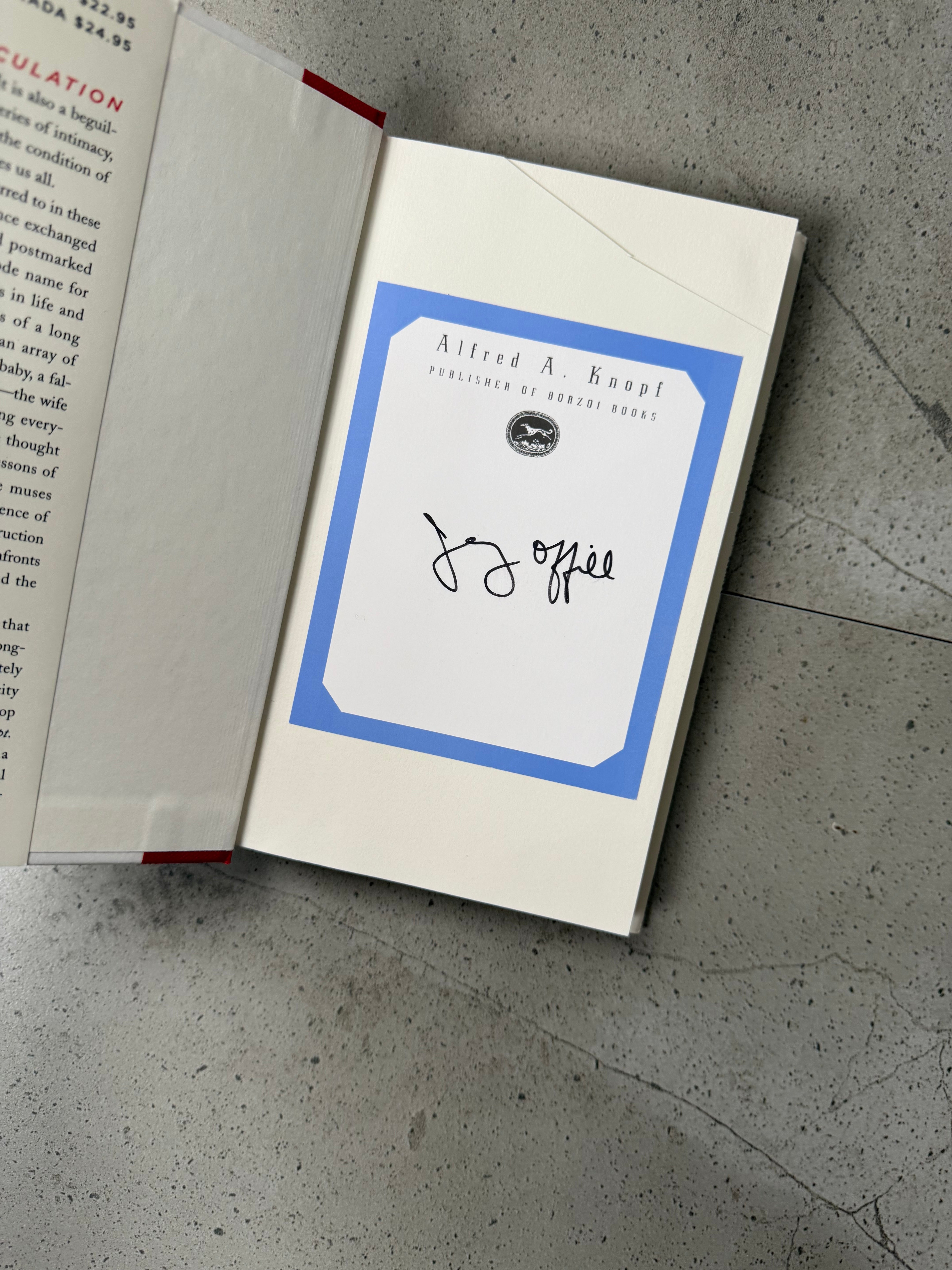 Dept. Of Speculation - Jenny Offill (SIGNED)